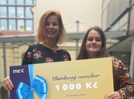 Akce Doporuč kamaráda úspěšně za námi! Předali jsme další poukaz
